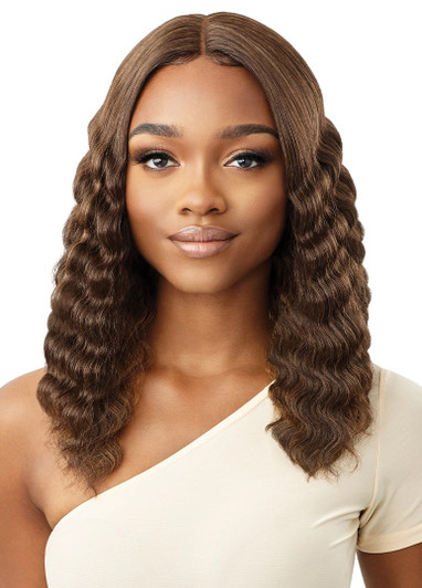 OUTRE HD Transparent Lace Front Wig - Lesma