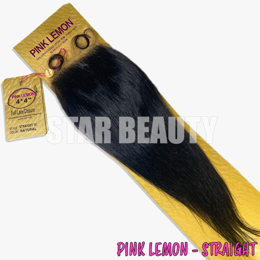 15A Pink Lemon 4X4 HD Full Lace Closure - Straight 15A Pink Lemon 4X4 HD Full Lace Closure - Straight