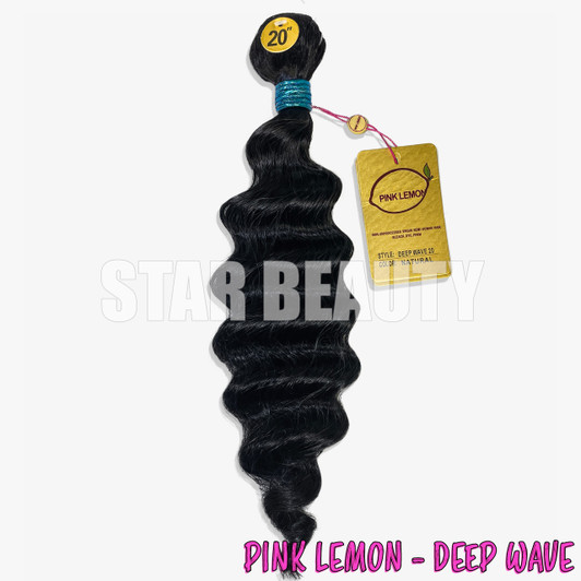 15A Pink Lemon Brazilian Single Bundle - Deep Wave