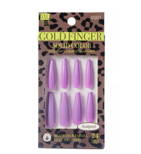 Kiss Gold Finger Sculpted Nail -  ELEVATED