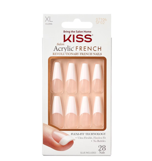 Kiss Salon Acrylic French - MALDIVES