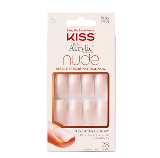 Kiss Salon Acrylic French Nude - REVEAL IT