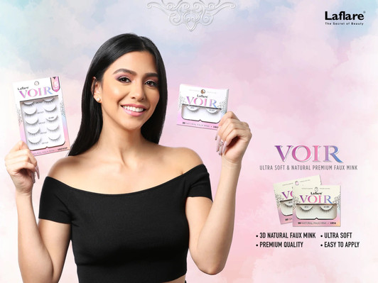 Laflare Natural 3D Voir Faux Mink Lash