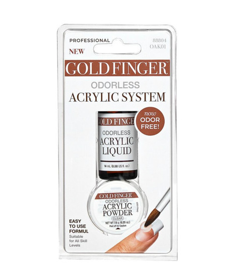 KISS Gold Finger Odorless Nail Acrylic System