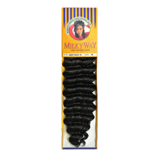 SHAKE N GO Milkyway 100% Human Hair Braid - Super Bulk 18