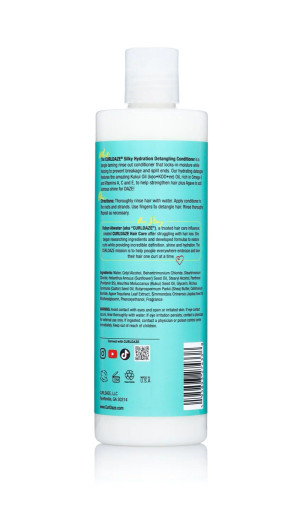 CURLDAZE Silky Hydration Detangling Conditioner (12 oz)