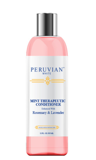 Peruvian White Rosemary & Lavender Mint Detoxifying Therapeutic Conditioner