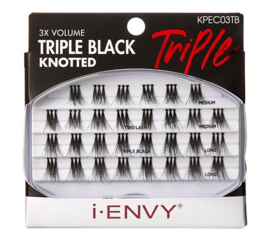 KISS i Envy 3x Volume Triple Black Knotted Individual Lash