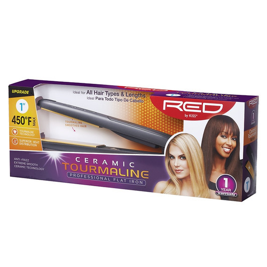 RED Ceramic Tourmaline Professional Flat Iron