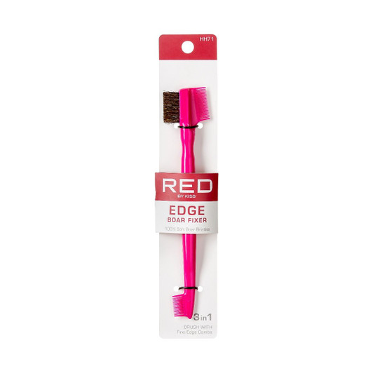 RED Professional Edge Brush Boar Fixer 3 In 1
