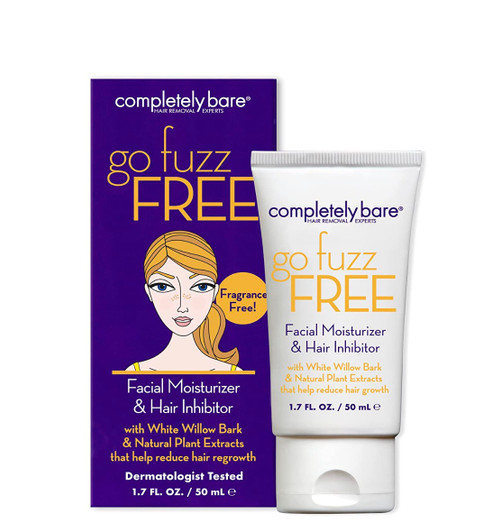 Completely Bare Go Fuzz FREE Facial Moisturizer & Hair Inhibitor Completely Bare Go Fuzz FREE Facial Moisturizer & Hair Inhibitor