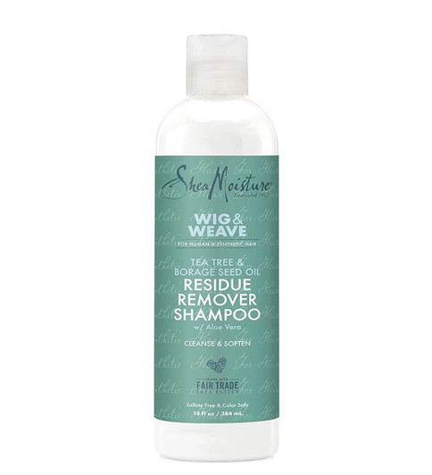 Shea Moisture Wig & Weave Tea Tree & Borage Seed Oil Residue Remover Shampoo