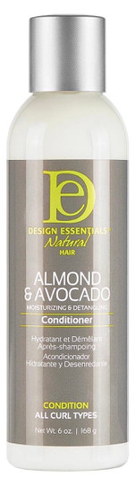 Design Essentials Almond & Avocado Moisturizing & Detangling Conditioner (6 oz)