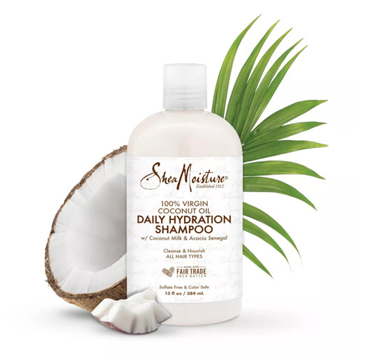 SheaMoisture 100% Extra Virgin Coconut Oil Daily Hydration Shampoo (13oz)