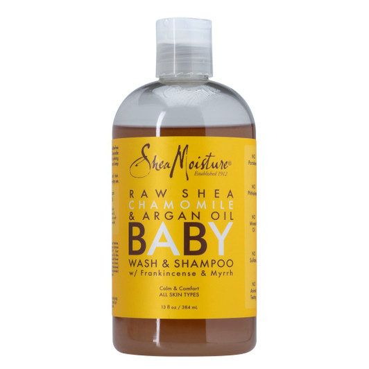 SheaMoisture Raw Shea Chamomile & Argan Oil Baby Wash & Shampoo (13oz)