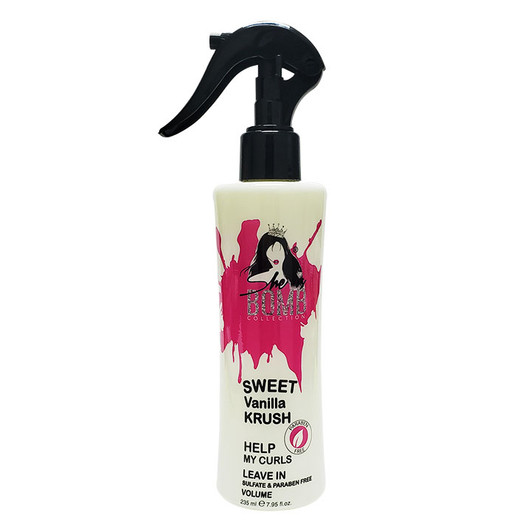 She Is Bomb Sweet Vanilla Krush Leave-In Curl Definer (7.95 oz)