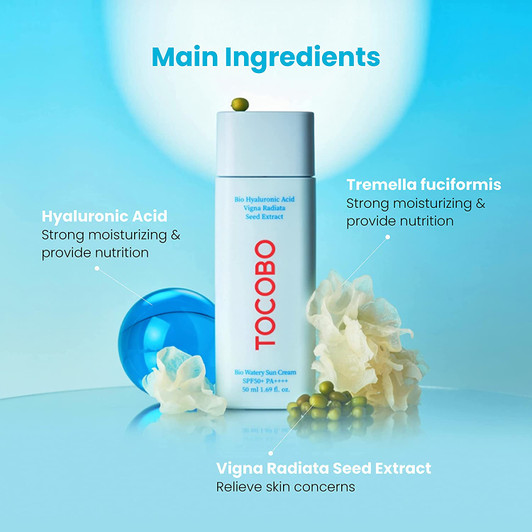 TOCOBO Bio Watery Sun Cream SPF50+ PA++++ (1.69 oz) TOCOBO Bio Watery Sun Cream SPF50+ PA++++ (1.69 oz)