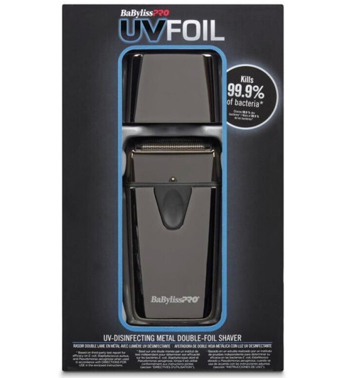 BaBylissPRO UVFOIL Double Foil Cordless Shaver BaBylissPRO UVFOIL Double Foil Cordless Shaver