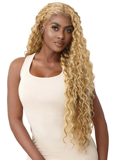 OUTRE Synthetic Melted Hairline HD Lace Front Wig - Kallara OUTRE Synthetic Melted Hairline HD Lace Front Wig - Kallara