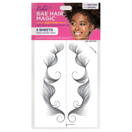 ESHA Bae Hair Magic Instant Tattoo Sticker - Snatched