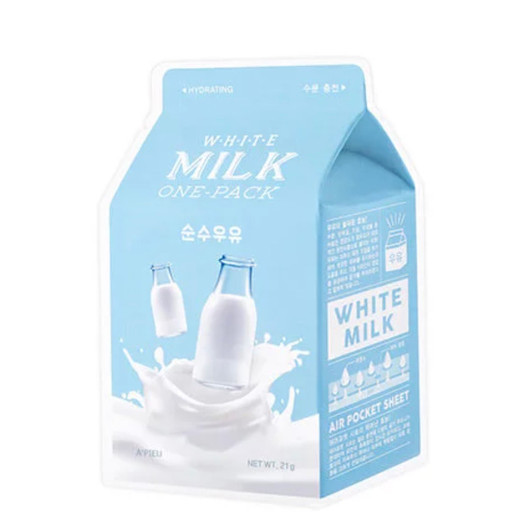 [A'PIEU] Milk One Pack Mask (White Milk)