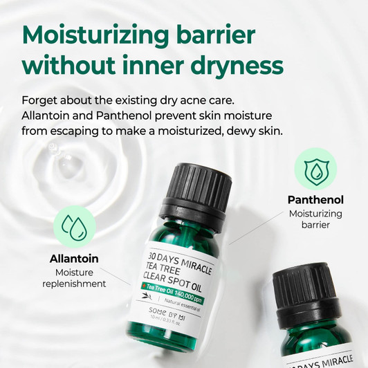 SOME BY MI 30 Days Miracle Tea Tree Clear Spot Oil (.33 oz) SOME BY MI 30 Days Miracle Tea Tree Clear Spot Oil (.33 oz)