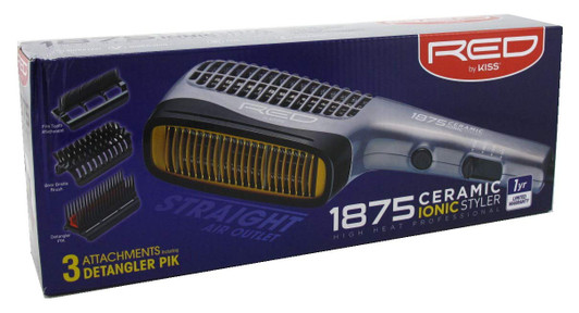 RED 1875 Ceramic Ionic Styler Dryer RED 1875 Ceramic Ionic Styler Dryer