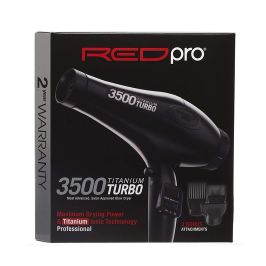RED Pro 3500 Turbo Titanium Dryer