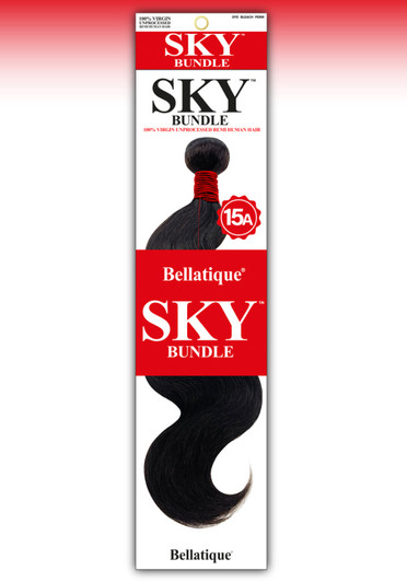 SKY 100% Virgin Human Hair Single Bundle - Body Wave [#Natural Brown] (10"- 30")