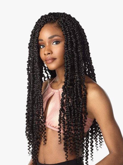 SENSATIONNEL Synthetic Crochet Braids LULUTRESS - PASSION TWIST 24"