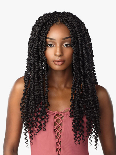 SENSATIONNEL Synthetic Crochet Braids LULUTRESS - PASSION TWIST 18"