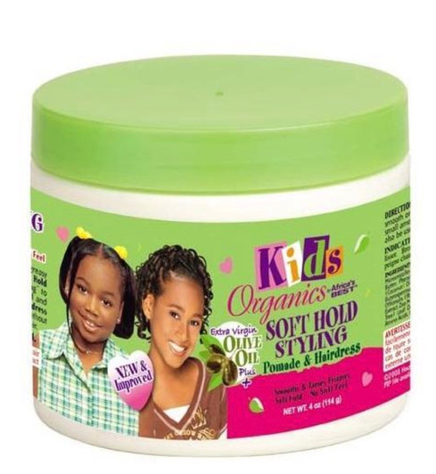 Africa's Best Kids Soft Hold Pomade & Hairdress (4 oz)