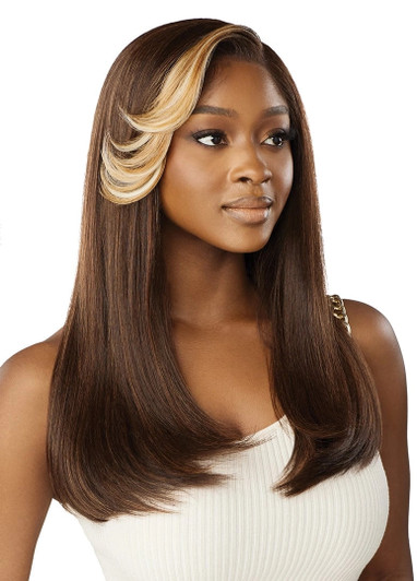 OUTRE Synthetic Melted Hairline Lace Front Wig - Amelia