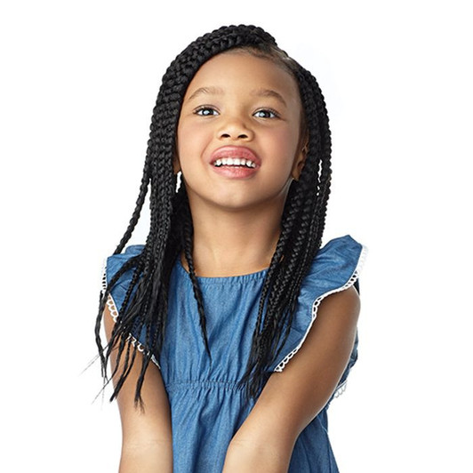 [BOX DEAL] SENSATIONNEL Ruwa 3X Pre-Stretched Kids Braid 12" (70 packs/box)