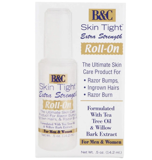 B & C Skin Tight Extra Strength Roll On Skin Care Ointment (3 oz)