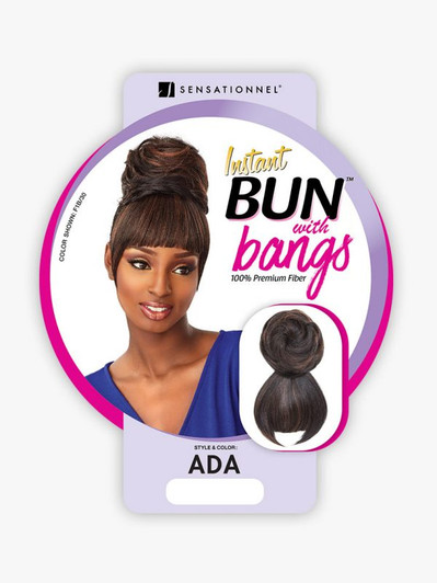 SENSATIONNEL Bun with Bangs Ada