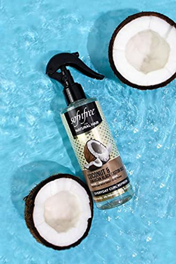 Sofnfree Curl Coconut & Jamaican Black Castor Oil Everyday Curl Refresh (8.12 oz)