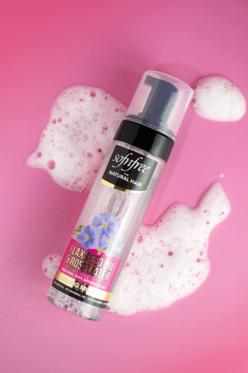 Sofnfree Flaxseed Oil & Rosewater Curling Mousse (6.76 oz)