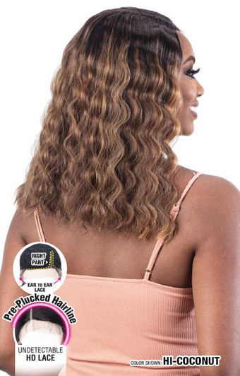 SHAKE N GO Freetress Equal Level Up Synthetic HD Lace Front Wig - Eliana