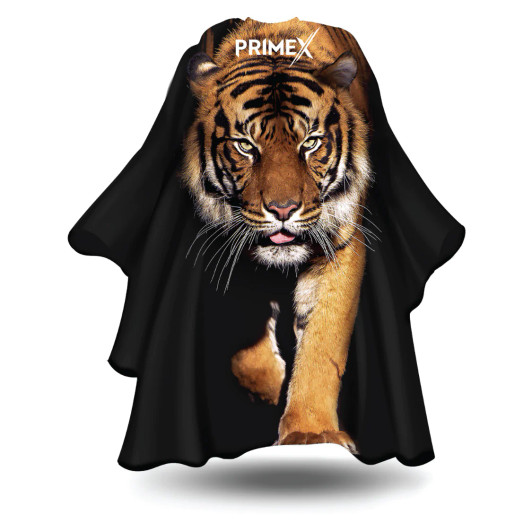 Annie PrimeX  Premium Barber Cape - Tiger