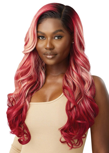 OUTRE Synthetic Melted Hairline Lace Front Wig - Austin