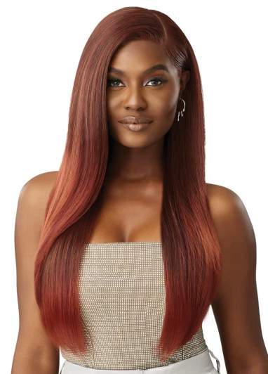 OUTRE Synthetic Melted Hairline Swirlista Lace Front Wig - Swirl 101