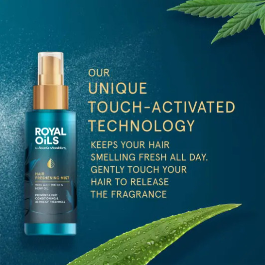 Head & Shoulders Royal Oils Hair Freshening Mist Spray (4.2 oz)
