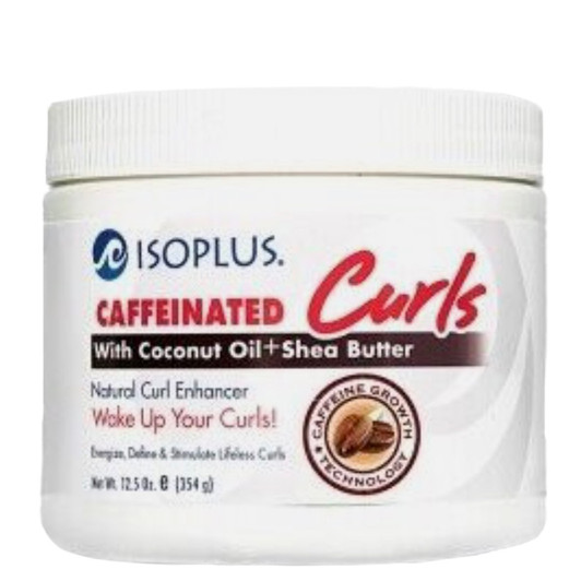 ISOPLUS Caffeinated Curls with Coconut Oil and Shea Butter (12.5 oz)