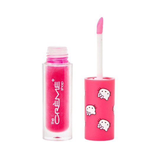 THE CREME SHOP X Hello Kitty Kawaii Kiss Shimmer Lip Oil - BERRY GUMMY