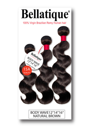 Bellatique 100% Human Hair Multi Pack - Body Wave Bellatique 100% Human Hair Multi Pack - Body Wave