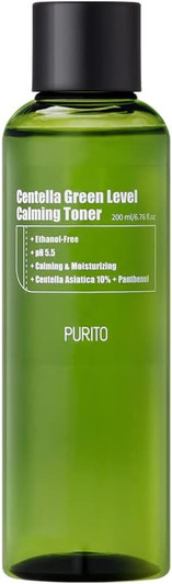 PURITO Centella Green Level Calming Toner  (6.76 oz)