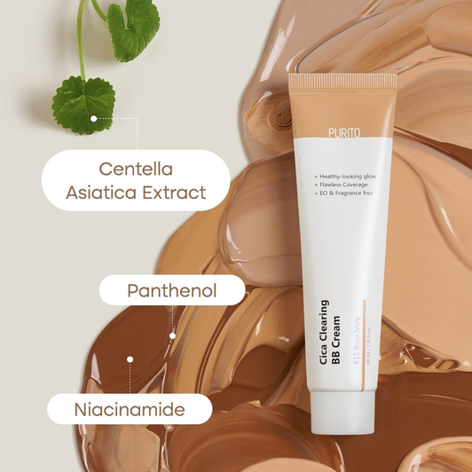 PURITO Cica Clearing BB Cream (1oz)