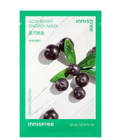 INNISFREE Acai Berry Energy Mask Sheet (1 sheet)