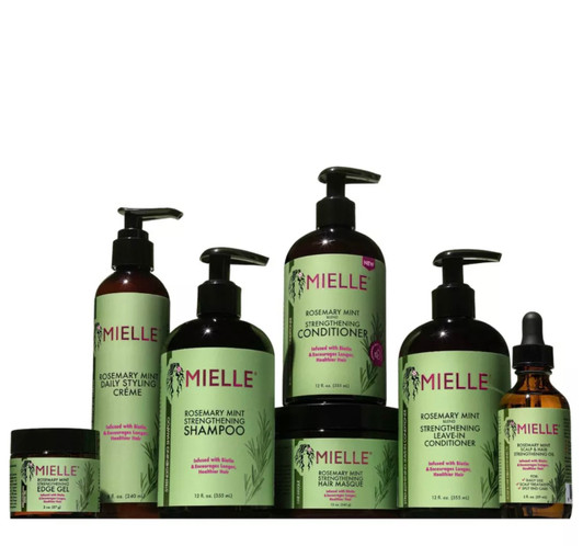 Mielle Rosemary Mint Clarifying Sugar Scalp Scrub (6 oz)